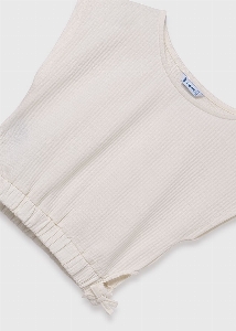 T-Shirt en Rib   8 à 16 ans