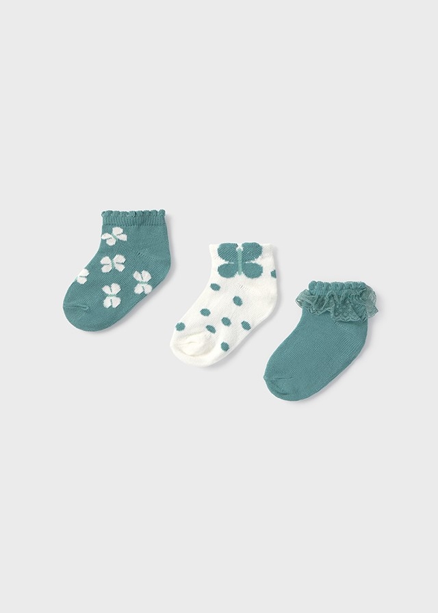 Lot 3 Paires Chaussettes  6 à 24 mois