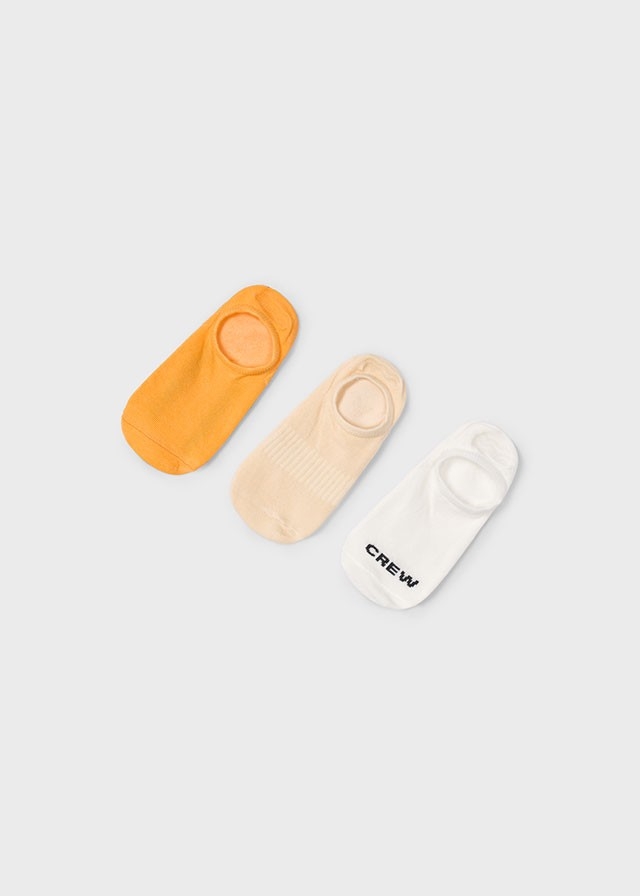 Set 3 Chaussettes Invisible  Gr  2