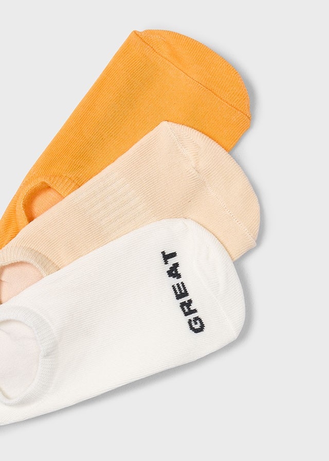 Set 3 Chaussettes Invisible  Gr  2