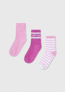 Lot 3 Paires Chaussettes  2 à 8 ans