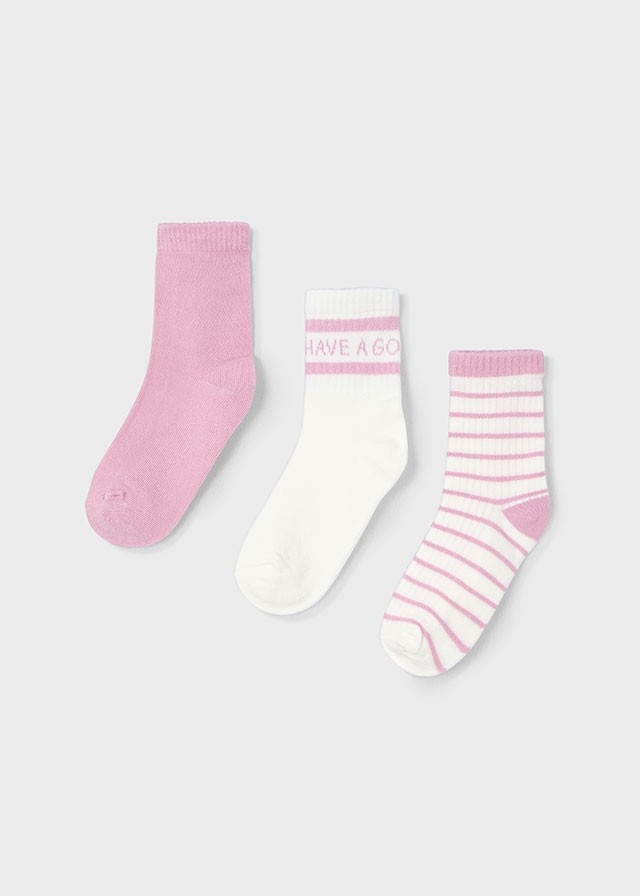 Lot 3 Paires Chaussettes  2 à 8 ans
