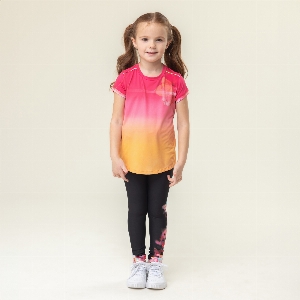 T-Shirt Ombré Avtive 4 à 12 ans