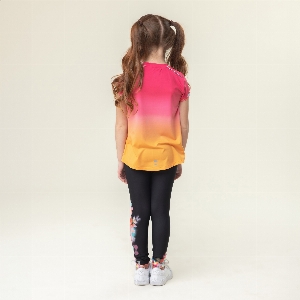 T-Shirt Ombré Avtive 4 à 12 ans