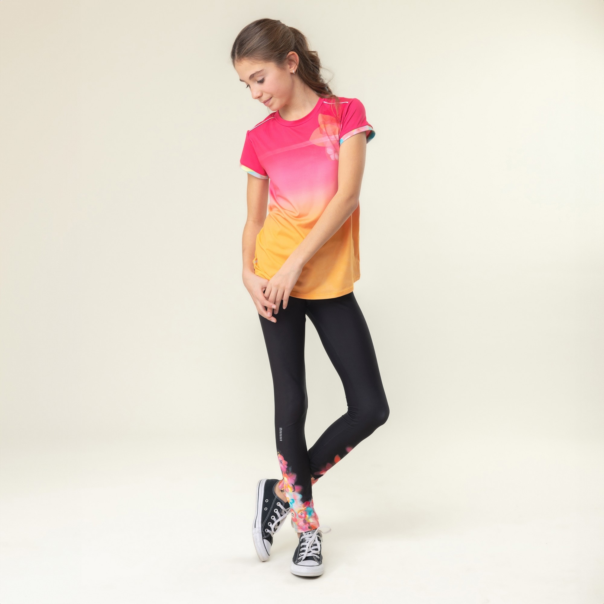 T-Shirt Ombré Avtive 4 à 12 ans