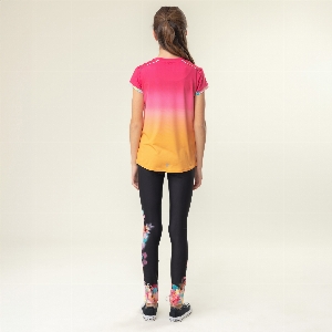 T-Shirt Ombré Avtive 4 à 12 ans