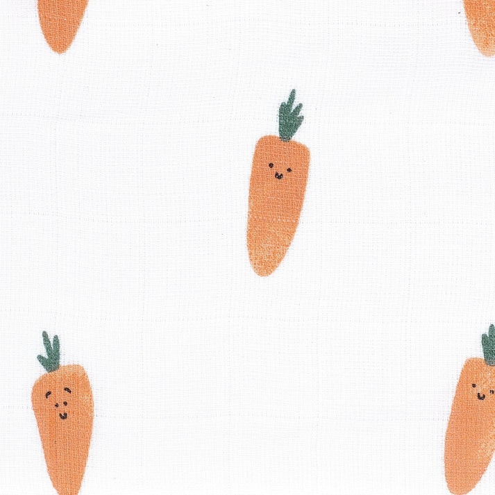 Mousseline de Coton-Carottes