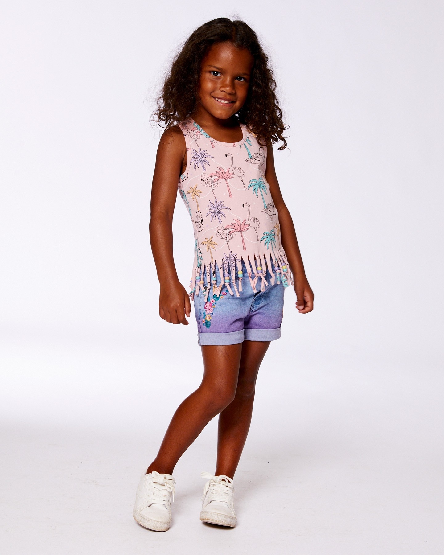 Camisole Flamants Rose 2 à 12 ans