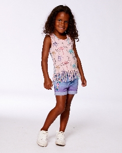 Camisole Flamants Rose  2 à 12 ans