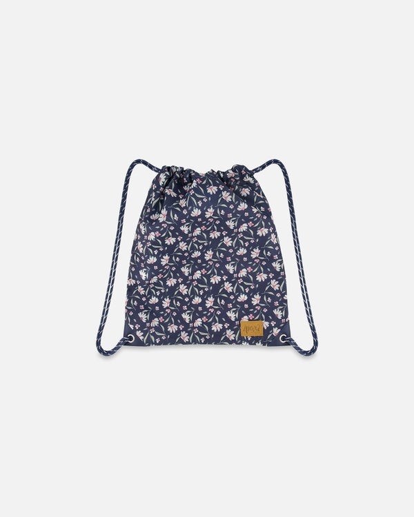 Sac à cordons-Fleurs