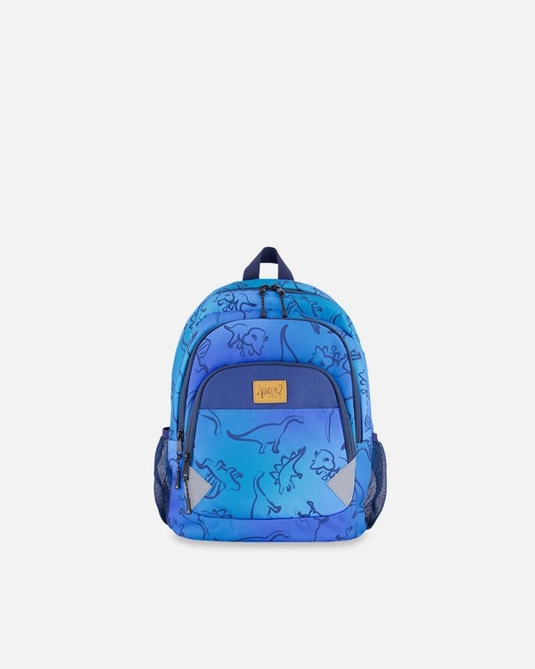 Sac à Dos-Dinosaures Bleu