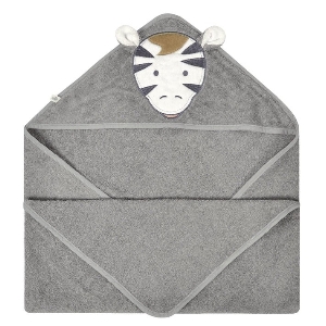 Serviette Capuchon Bébé-Zèbre