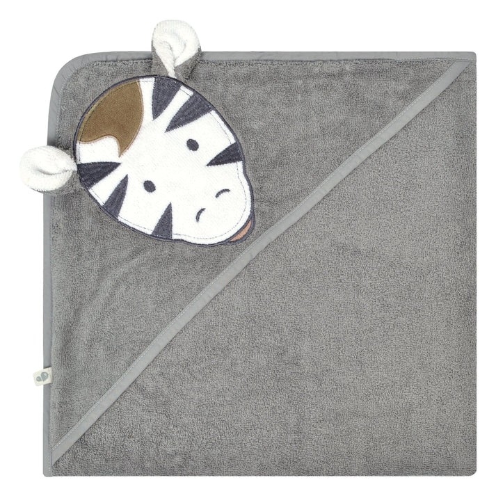 Serviette Capuchon Bébé-Zèbre