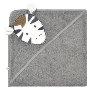 Serviette Capuchon Bébé-Zèbre