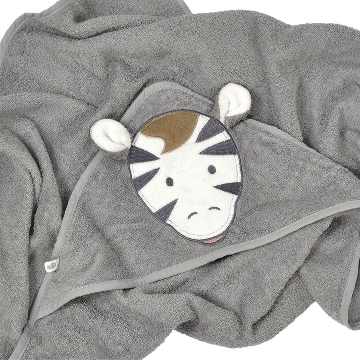 Serviette Capuchon Bébé-Zèbre