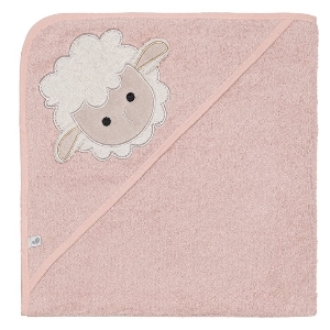 Serviette Capuchon Bébé-Mouton
