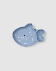 Assiette en Silicone- Requin