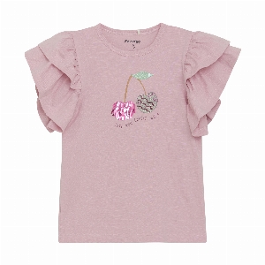 T-Shirt Cerise  2 à 10 ans