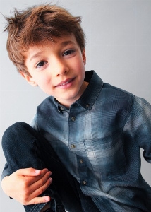Chemise à Carreaux  2 à 8 ans