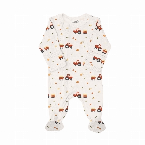 Pyjama Pattes Tracteur  Nouveau-Né à 18 mois