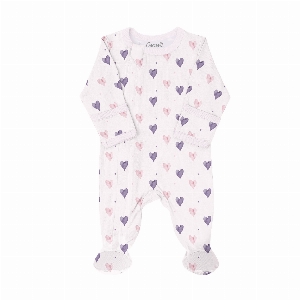 Pyjama Pattes Coeur  Nouveau-Né à 18 mois