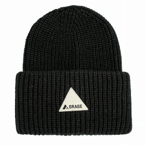 Tuque ''Louise''  Noire