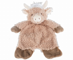 Peluche Flat-A-Pat- Vache Highland