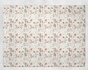 Couverture Minky - Mouton