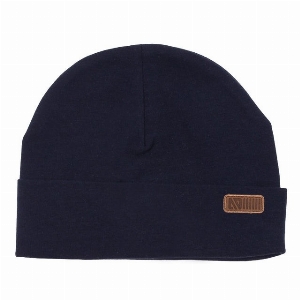 Tuque en Jersey - Marine  2 à 14 ans
