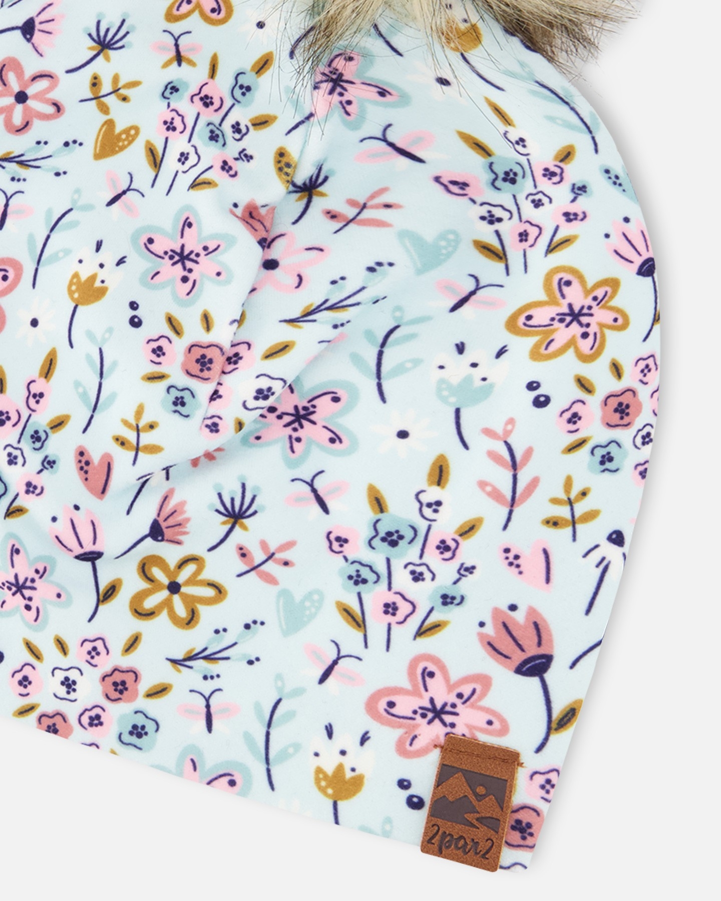 Tuque Minis Fleurs 2 à 14 ans
