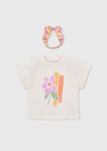 T-Shirt Avec Bandeau   2 à 8 ans