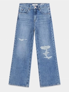 Jeans Effet Usé   8 à 14 ans
