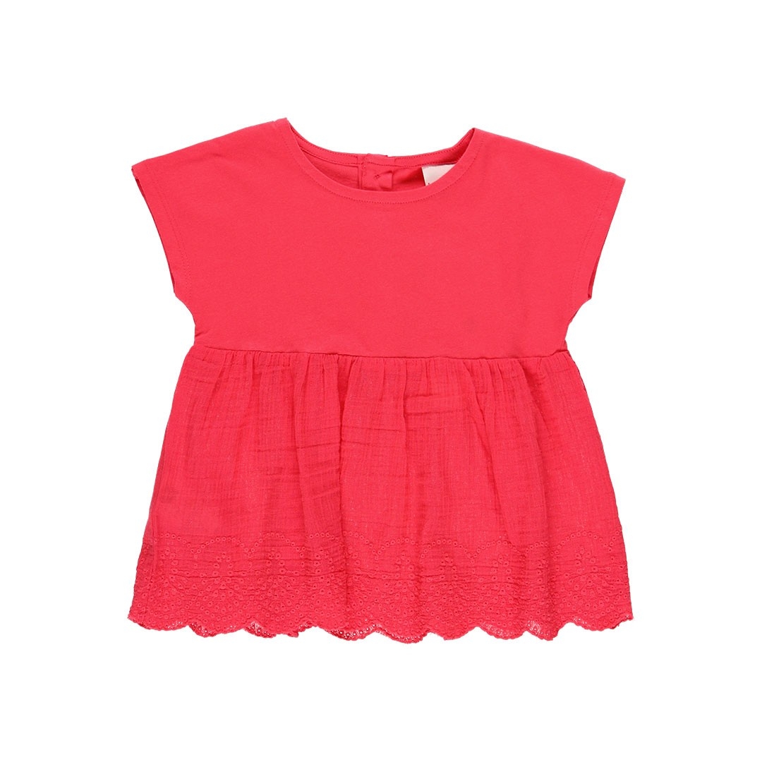 Blouse Magenta  2 à 10 ans