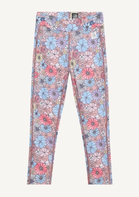 Legging Imprimée Fleurs  2 à 10 ans