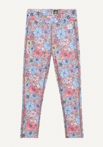 Legging Imprimée Fleurs  2 à 10 ans