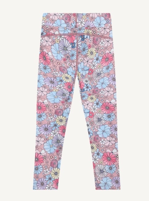 Legging Imprimée Fleurs  2 à 10 ans