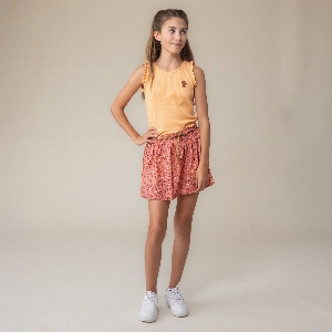 Jupe-Culotte Fleuri  2 à 10 ans