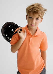 Polo Orange   8 à 16 ans