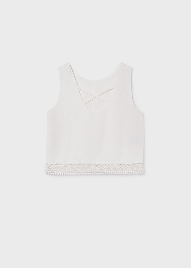 Camisole à Broderie 8 à 16 ans