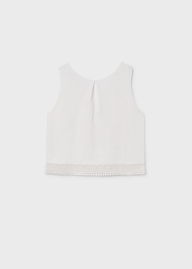 Camisole à Broderie 8 à 16 ans