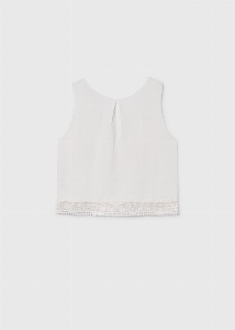 Camisole à Broderie 8 à 16 ans