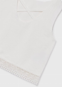 Camisole à Broderie 8 à 16 ans