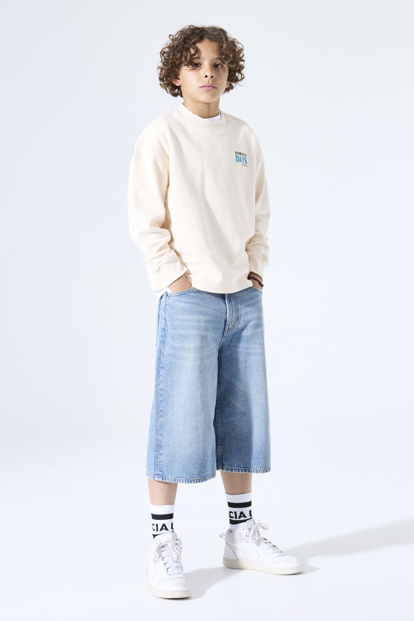 Short Jeans Baggy   8 à 16 ans
