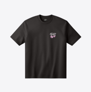 T-Shirt ''Cherry Shack'' Noir  8 à 16 ans