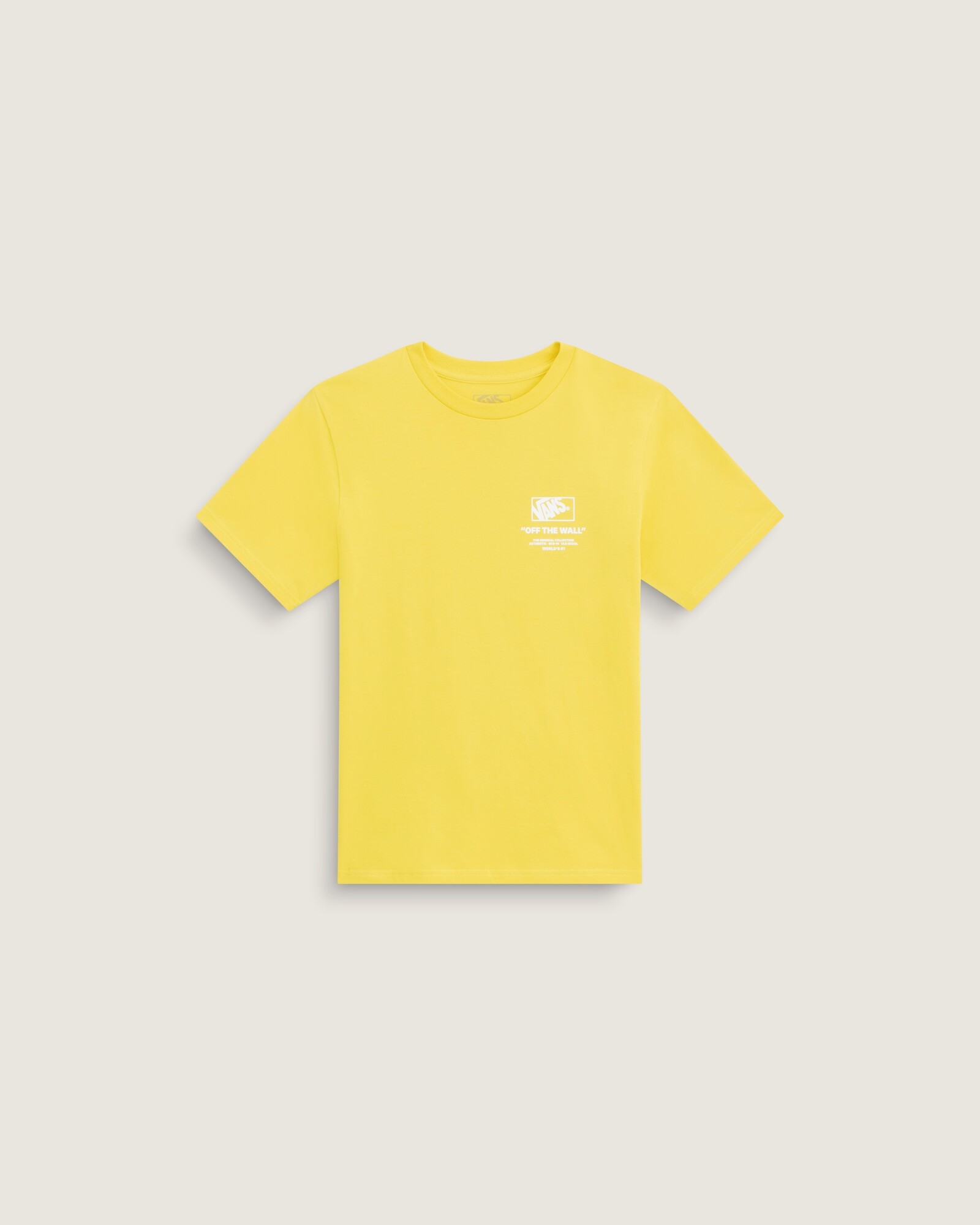 T-Shirt ''Stacked Hi'' Jaune  8 à 16 ans