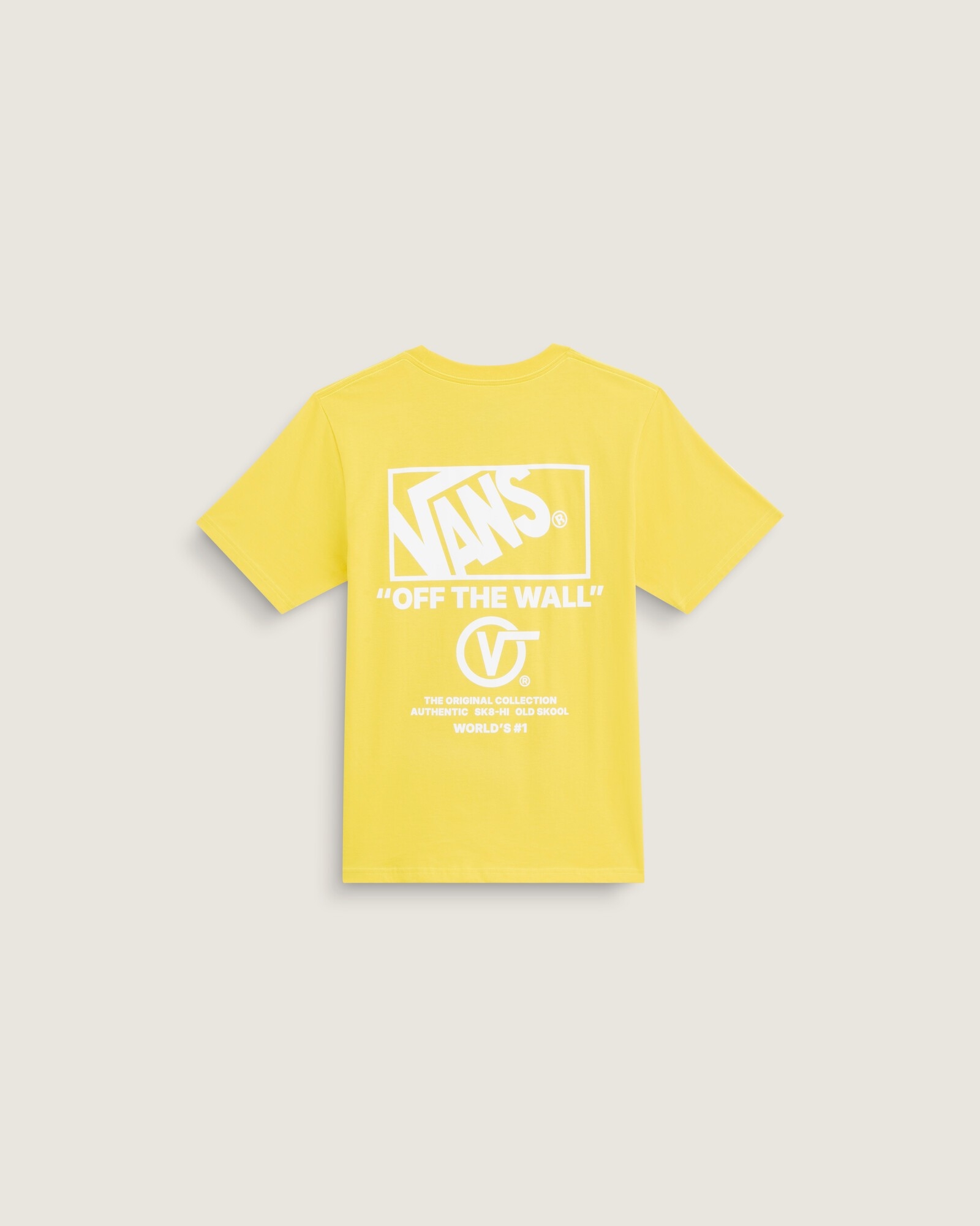 T-Shirt ''Stacked Hi'' Jaune  8 à 16 ans