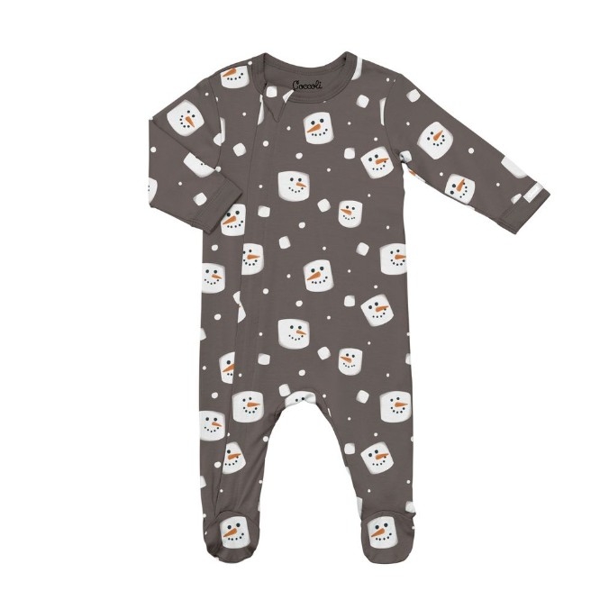 Pyjama à Pattes - Guimauves Noel  0 à 18 mois