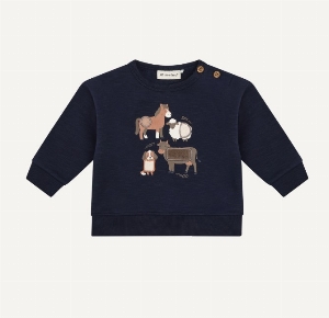 Crewneck Animaux Ferme   3 à 24 mois