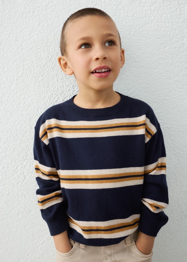Tricot Fin Rayé   2 à 8 ans