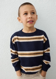 Tricot Fin Rayé   2 à 8 ans